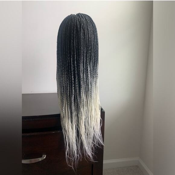 Box braids full lace wig-ombré - Picture 2 of 4